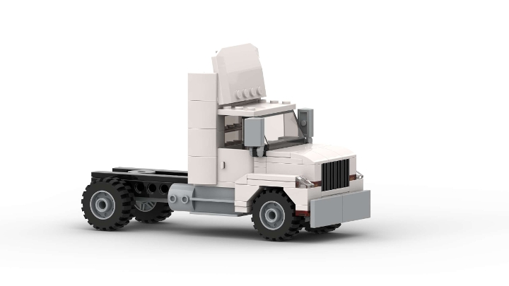 Single Axle Semi from BrickLink Studio [BrickLink]