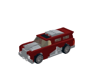 Acceleracers Rollin' Thunder from BrickLink Studio [BrickLink]
