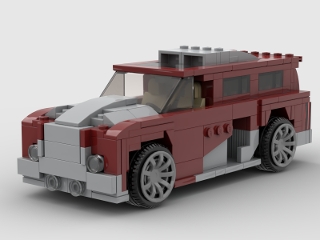 Acceleracers Rollin' Thunder from BrickLink Studio [BrickLink]