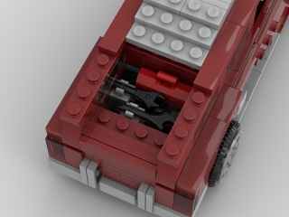 Acceleracers Rollin' Thunder from BrickLink Studio [BrickLink]
