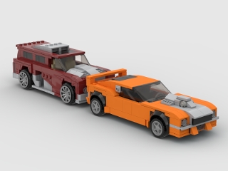 Acceleracers Rollin' Thunder from BrickLink Studio [BrickLink]