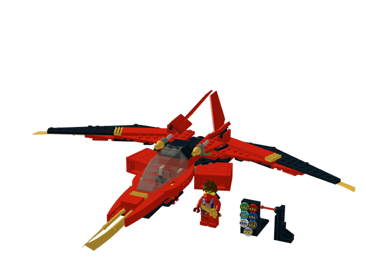 kai fighter OG from BrickLink Studio [BrickLink]