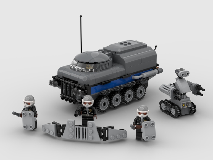 Retrofuturistic APC from BrickLink Studio [BrickLink]