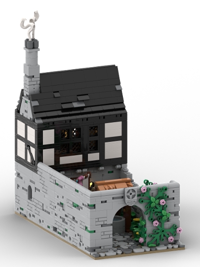 Medieval Laundry from BrickLink Studio [BrickLink]