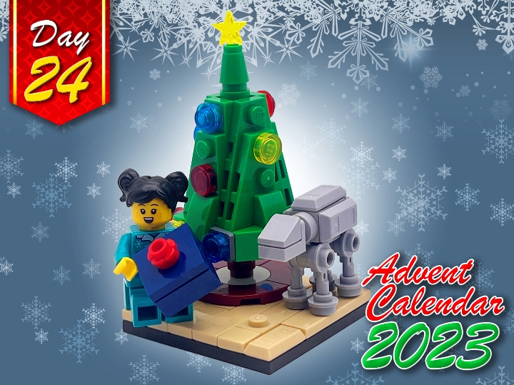 Advent Calendar Day 24 Christmas Tree from BrickLink Studio [BrickLink]