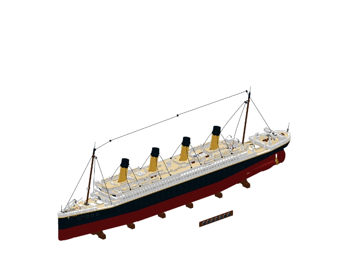 titanic from BrickLink Studio [BrickLink]