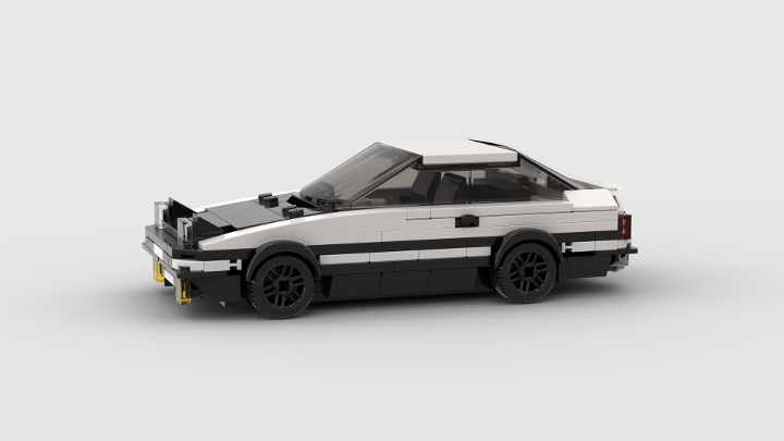 AE86 from BrickLink Studio [BrickLink]