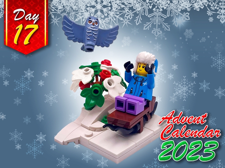 Advent Calendar Day 17 Sledding from BrickLink Studio [BrickLink]