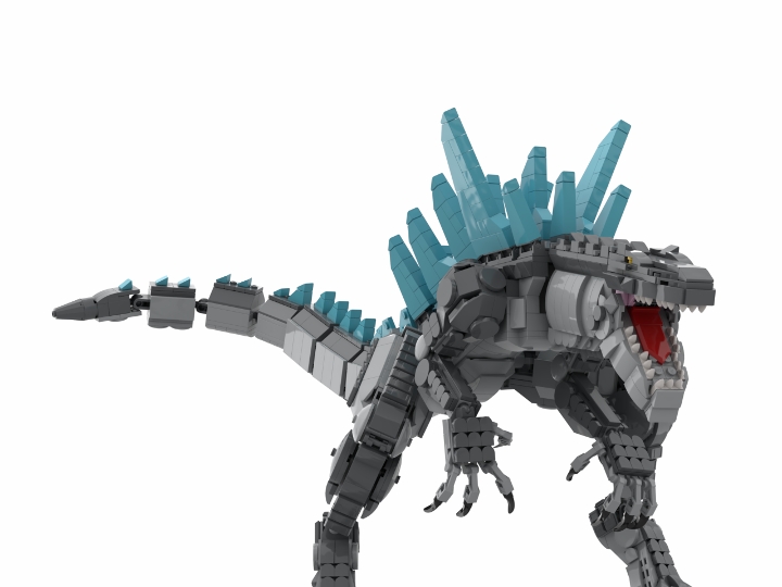 Zilla 1998 from BrickLink Studio [BrickLink]