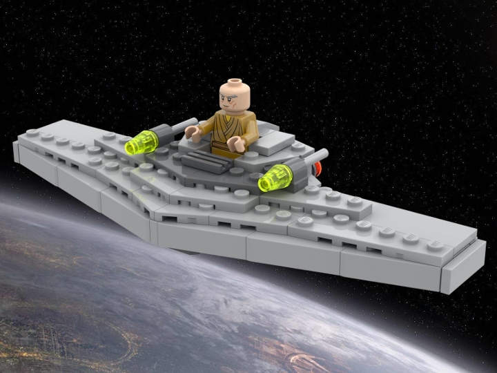 Supremacy Microfighter B with instructions from BrickLink Studio BrickLink
