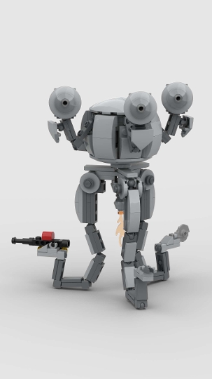 Mister Handy by General Atomics from BrickLink Studio [BrickLink]