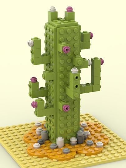 Cactus from BrickLink Studio