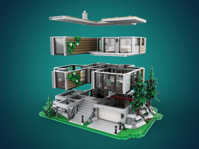 [Modern House] [BrickLink]