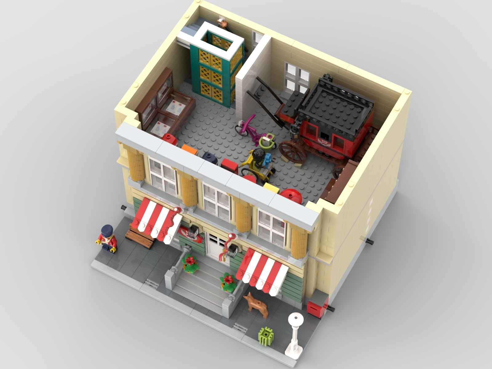 Lego parisian best sale restaurant bricklink