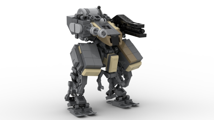 DTW (Desert Terrain Walker) from BrickLink Studio [BrickLink]