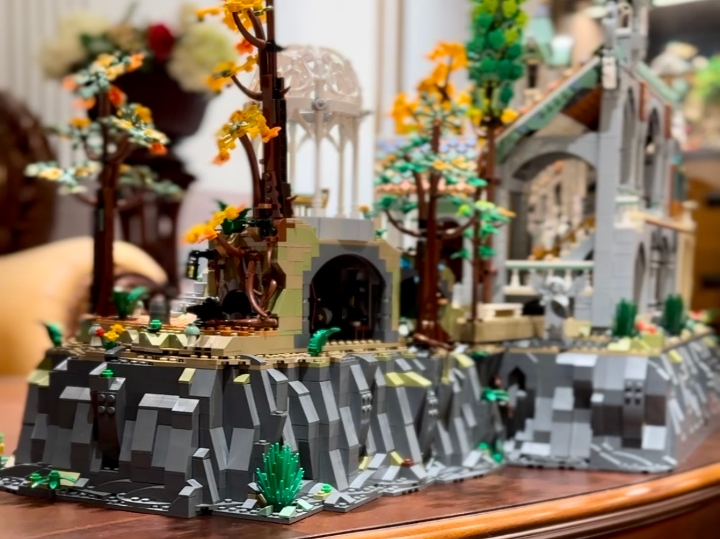 Lego Rivendell Box Layout The Rivendell base (The Lord of the Rings) from BrickLink Studio ...