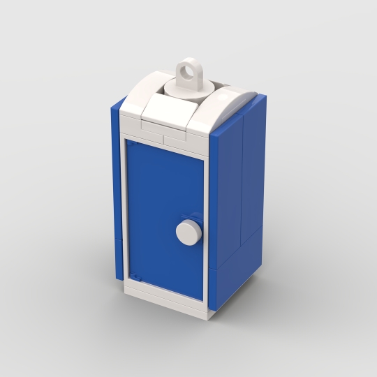 Porta-Potty from BrickLink Studio [BrickLink]