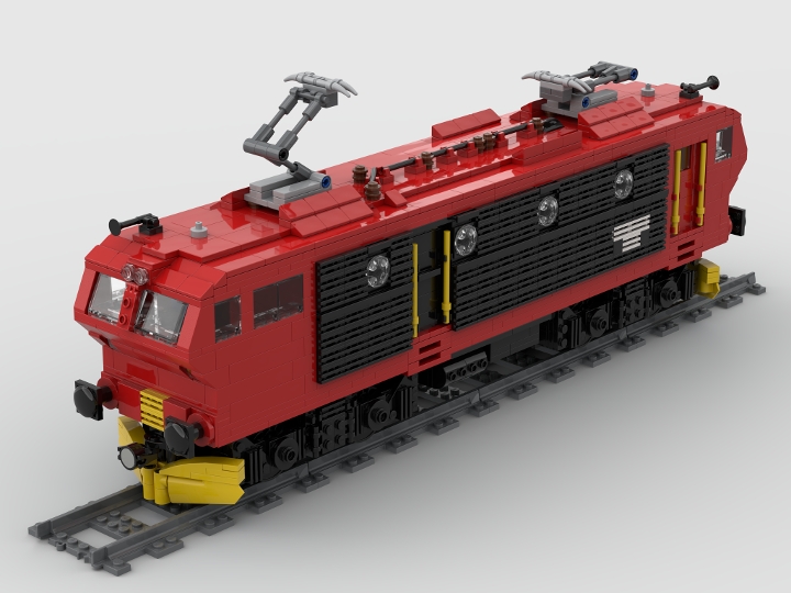 NSB EL16 big scale from BrickLink Studio [BrickLink]