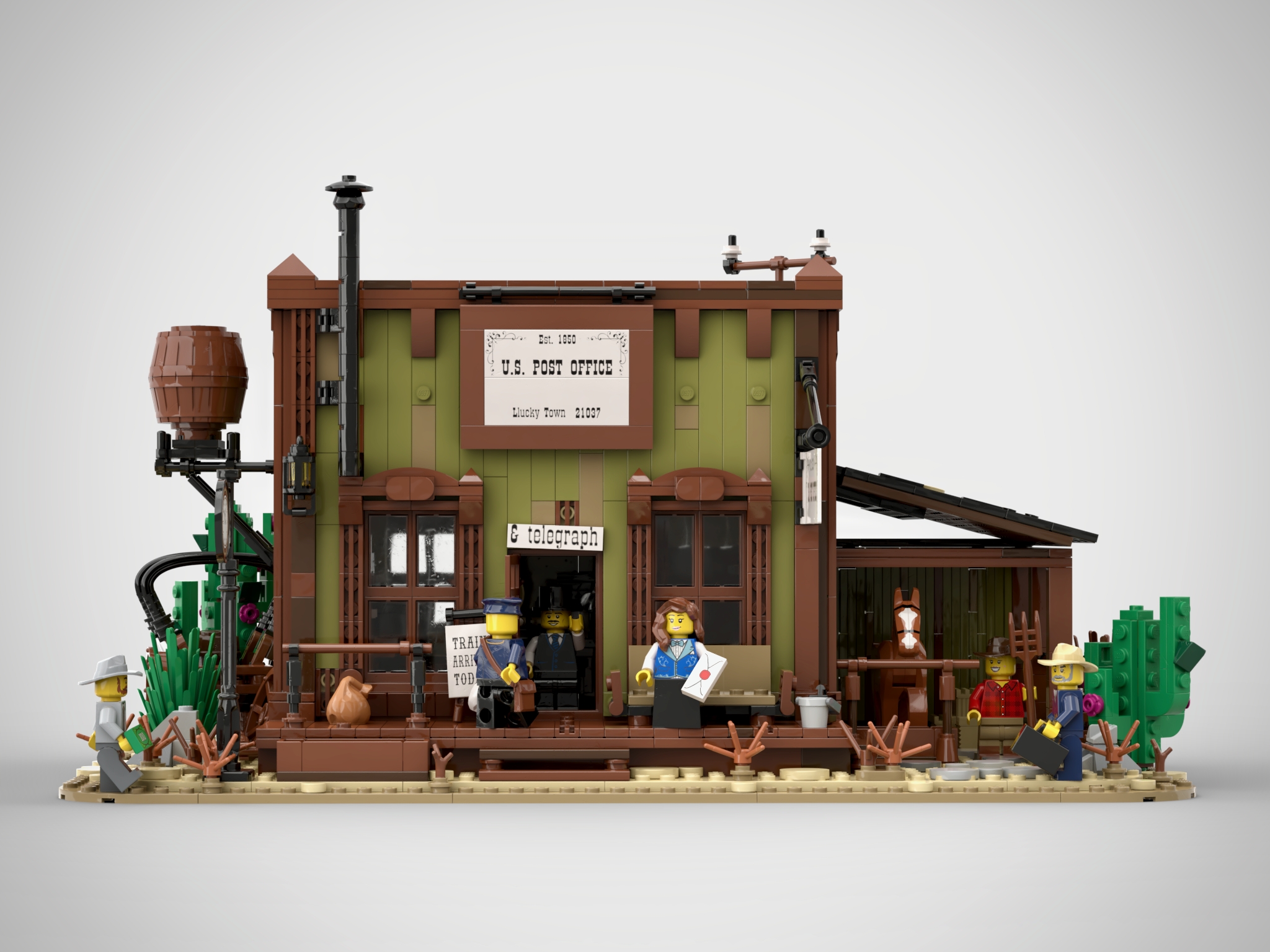 [Post Office - Wild West] [BrickLink]