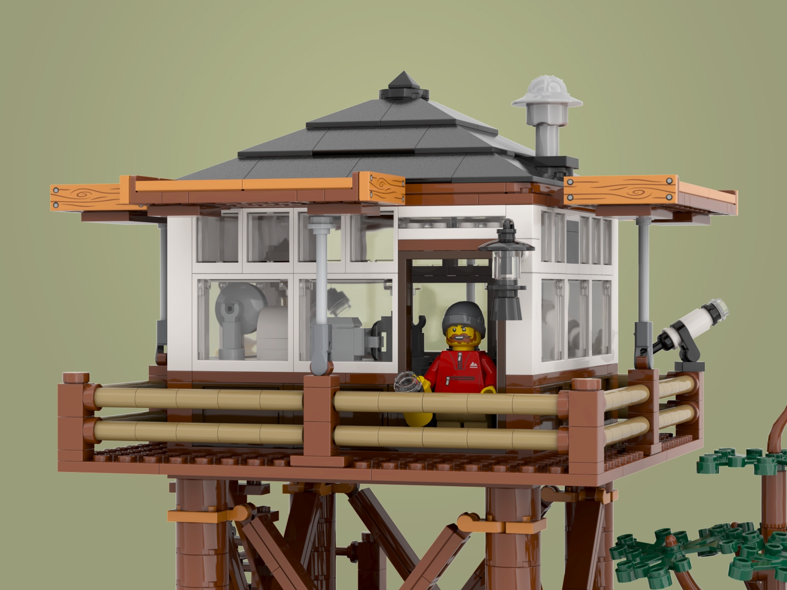 Lego lookout online tower