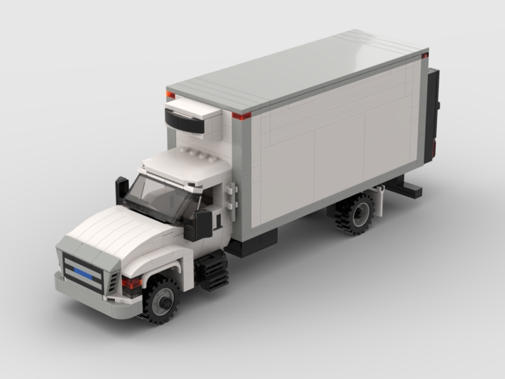 Delivery truck from BrickLink Studio [BrickLink]