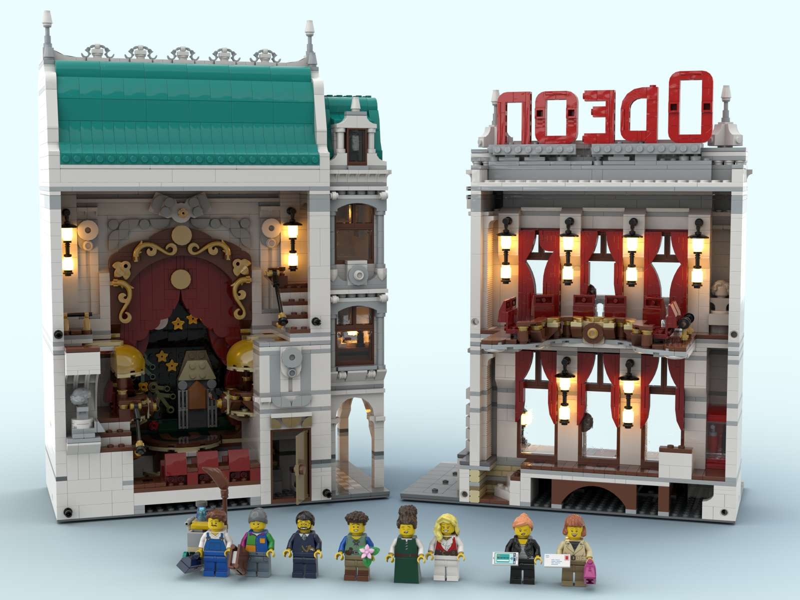 Lego palace outlet cinema bricklink