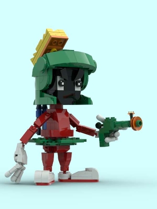LEGO Mario Kart from BrickLink Studio
