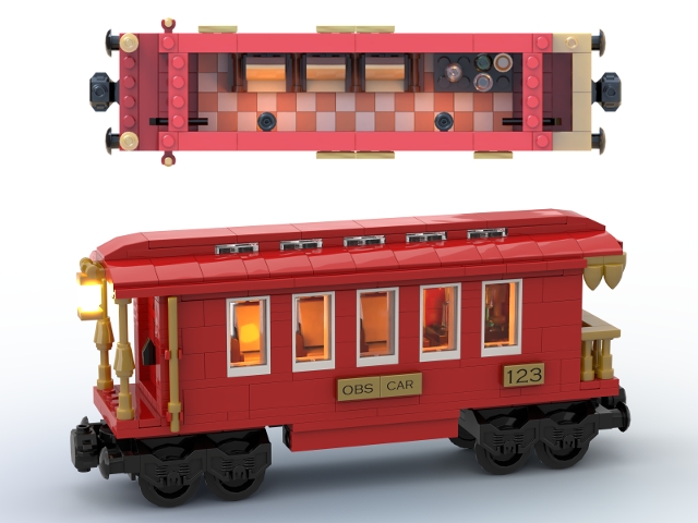 [Vintage Express - Deluxe Train Set] [BrickLink]