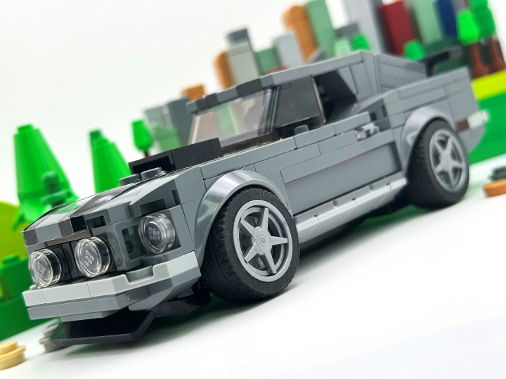 John Wick's Ford Mustang from BrickLink Studio [BrickLink]