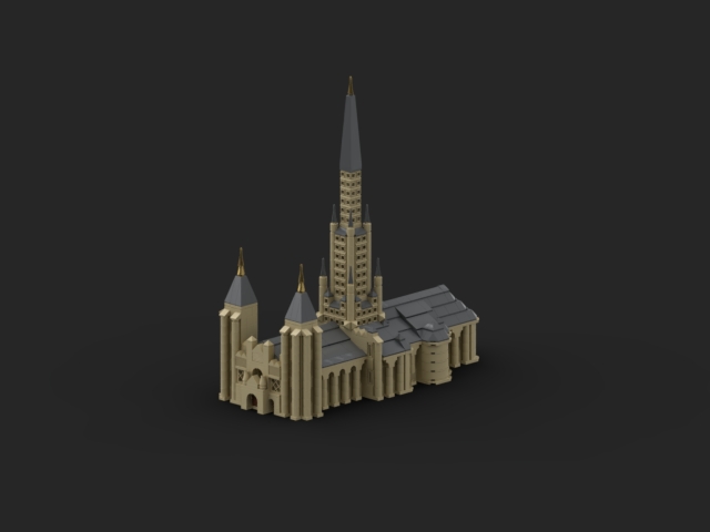 Cathédrale Gothique From Bricklink Studio [bricklink]