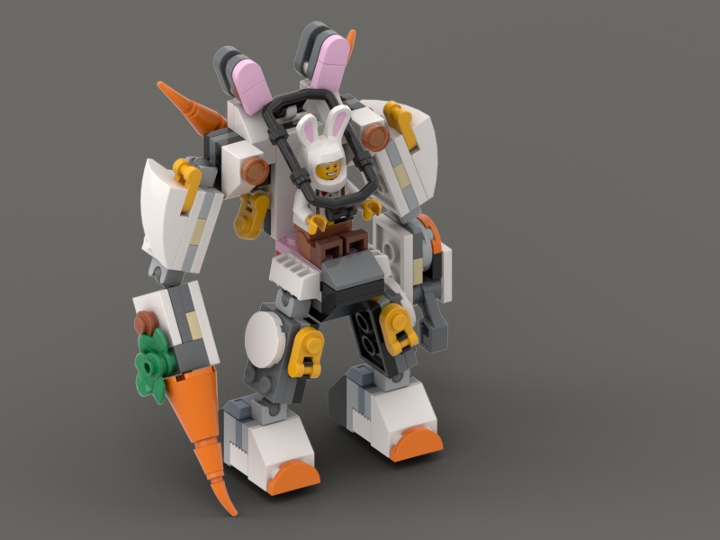 Bun Mech from BrickLink Studio [BrickLink]