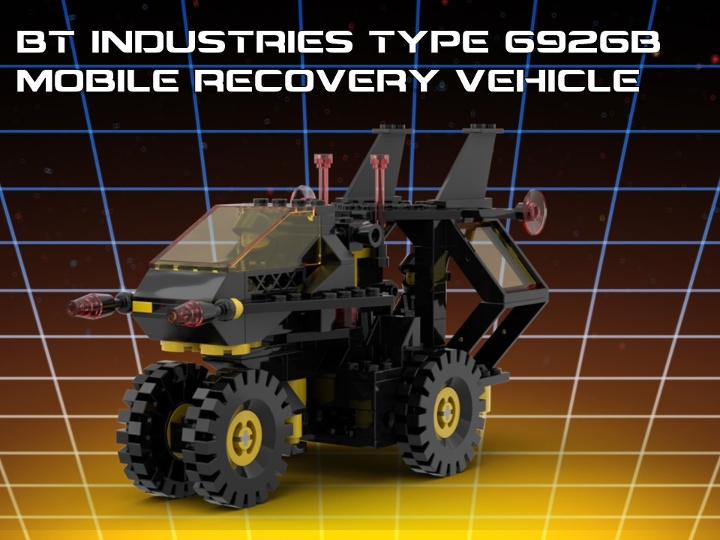 BT Industries 6926B Mobile Recovery Vehicle from BrickLink Studio ...