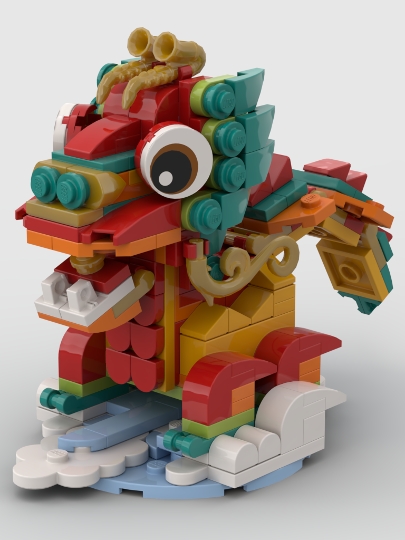 40611 Year of the Dragon from BrickLink Studio [BrickLink]