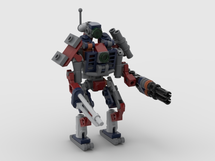 Peacekeeper Mk 1 (captured) From Bricklink Studio [bricklink]