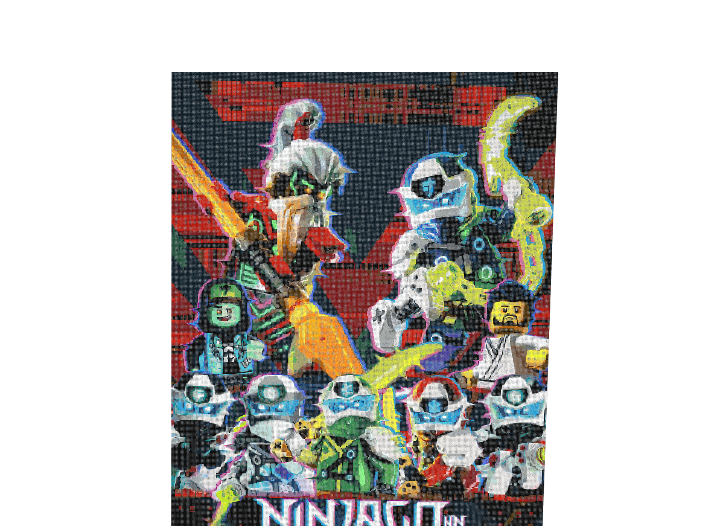 Prime Empire Ninjago Mosaic from BrickLink Studio [BrickLink]