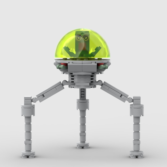 Unmade Ray Harryhausen Tripod from BrickLink Studio [BrickLink]