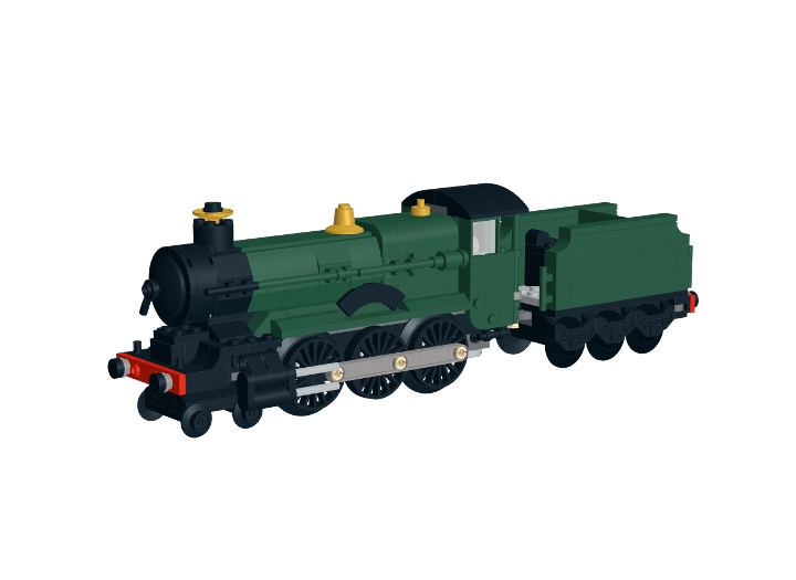 GWR 4000 Star Class from BrickLink Studio [BrickLink]