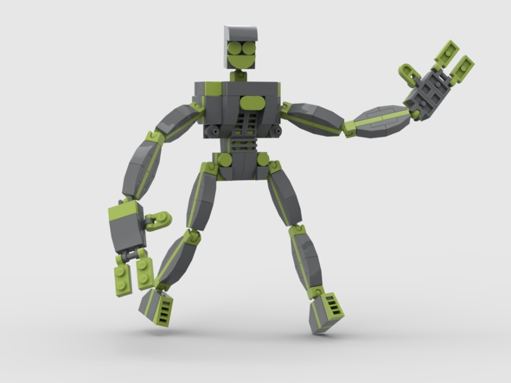 Robot No.1 from BrickLink Studio [BrickLink]