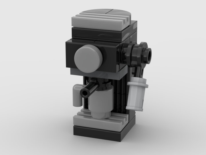 cappucino machine from BrickLink Studio [BrickLink]