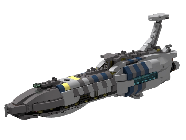 Lego 75377 The Invisible Hand with stand from BrickLink Studio