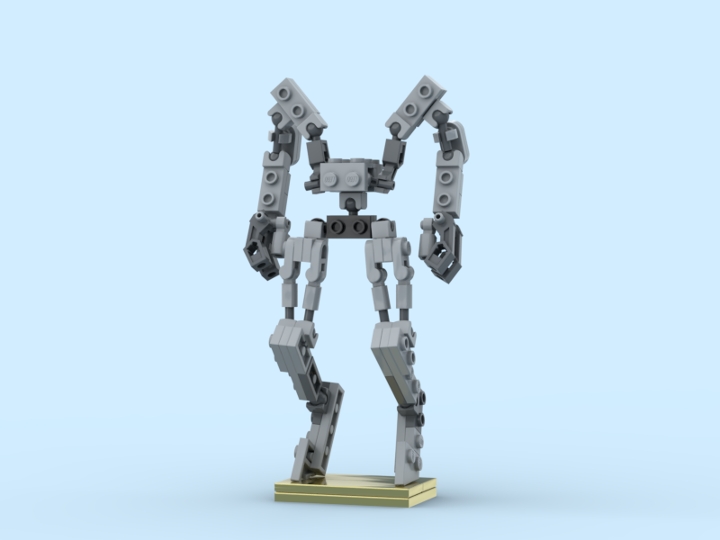 ergonomic mech frame from BrickLink Studio [BrickLink]