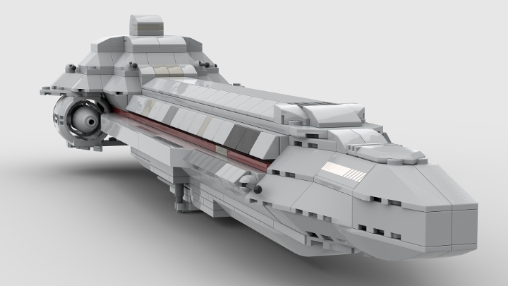 UNJN London Class Cruiser from BrickLink Studio [BrickLink]