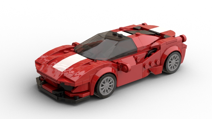 Ferrari 488 GTB from BrickLink Studio [BrickLink]