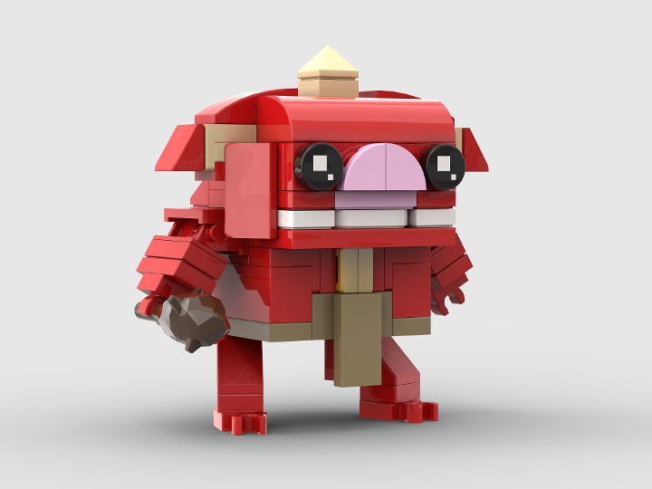 Zelda Bokoblin Brickheadz (Botw) from BrickLink Studio [BrickLink]