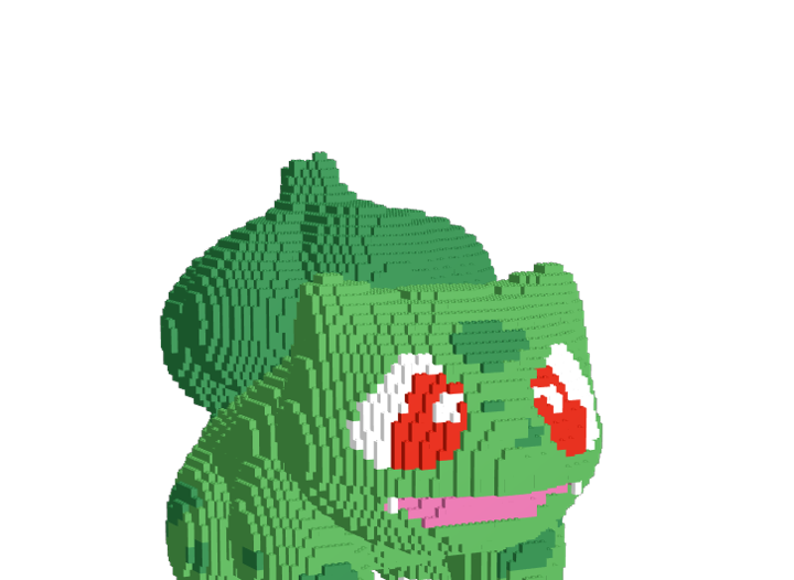 #001-Bulbizarre from BrickLink Studio [BrickLink]