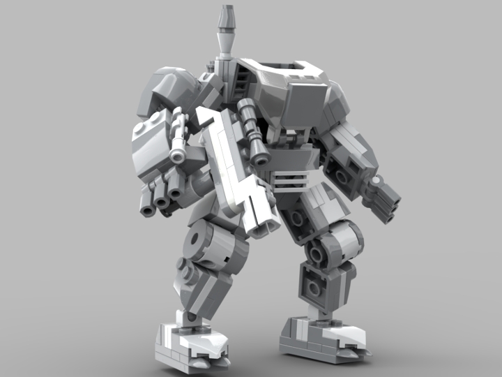 Mech Frame from BrickLink Studio [BrickLink]