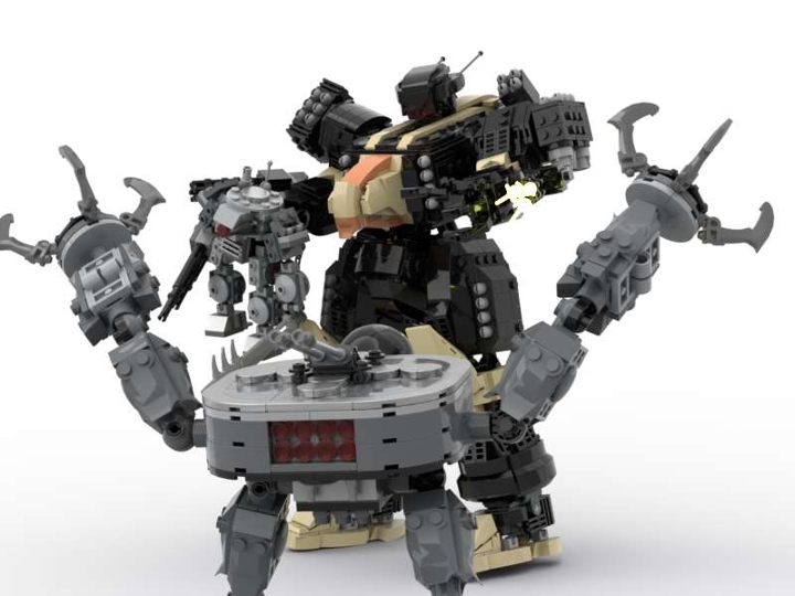 brazen wolf from BrickLink Studio [BrickLink]