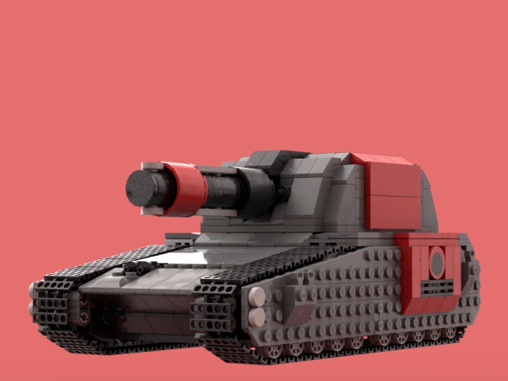 Helldivers - Automaton Tank from BrickLink Studio [BrickLink]