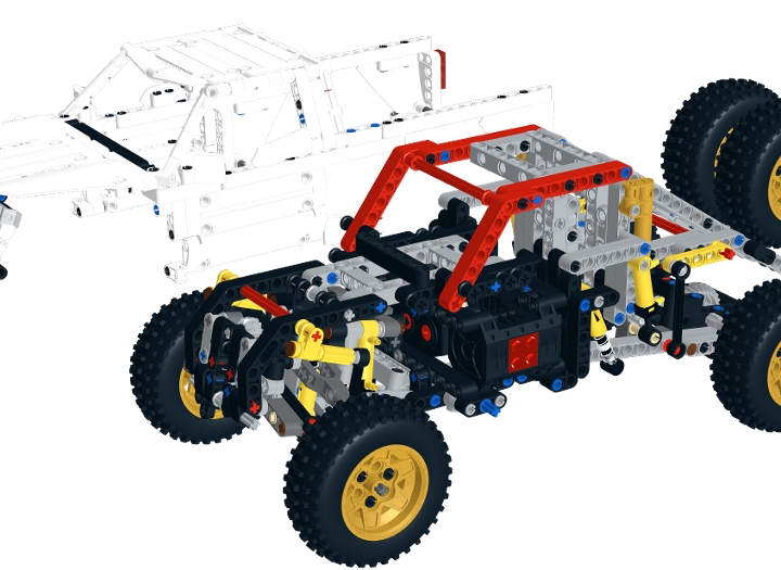 Trophy Truck From Bricklink Studio [bricklink]