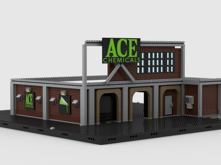 Ace Chemicals WIP (Lego DC Super Villains) from BrickLink Studio ...